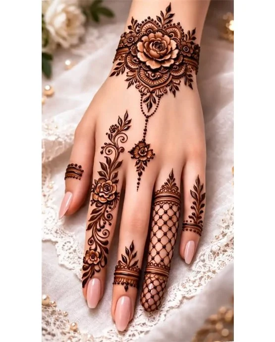 Sleek Line Work New Henna Design Latest Designs Mehndi Design Sleek Line Work New Henna Design Latest Designs Mehndi Design
